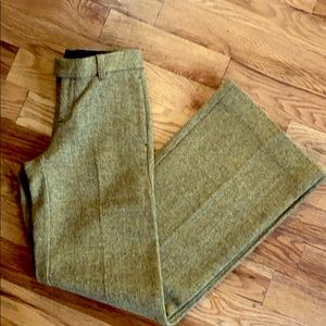 Wide Leg Wool Trouser